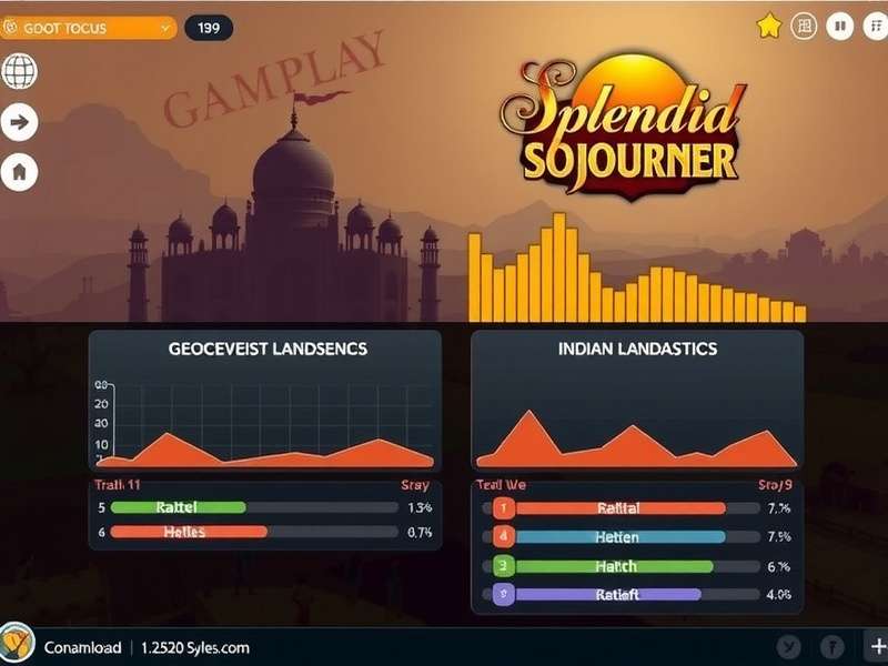 Splendid Sojourner download statistics chart