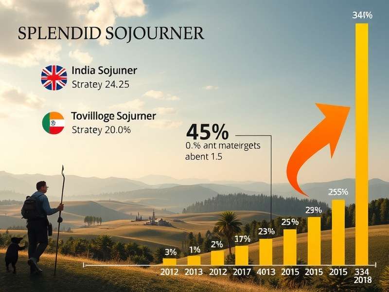Splendid Sojourner gameplay screenshot showing Indian landscape
